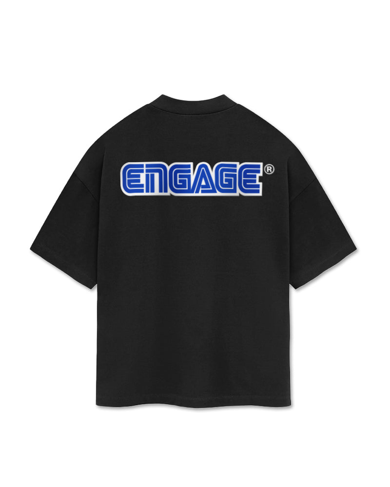 Player 1 Oversized T-Shirt (Black)