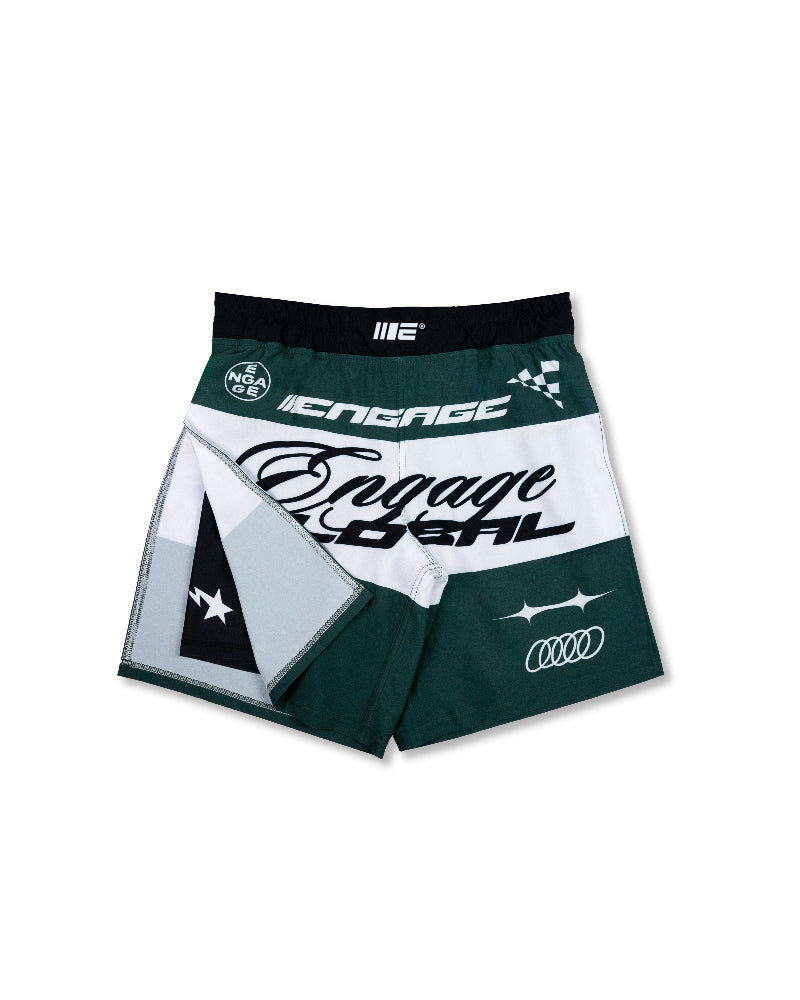 Pit Crew (Eucalypt) 2-in-1 Gladiator Shorts
