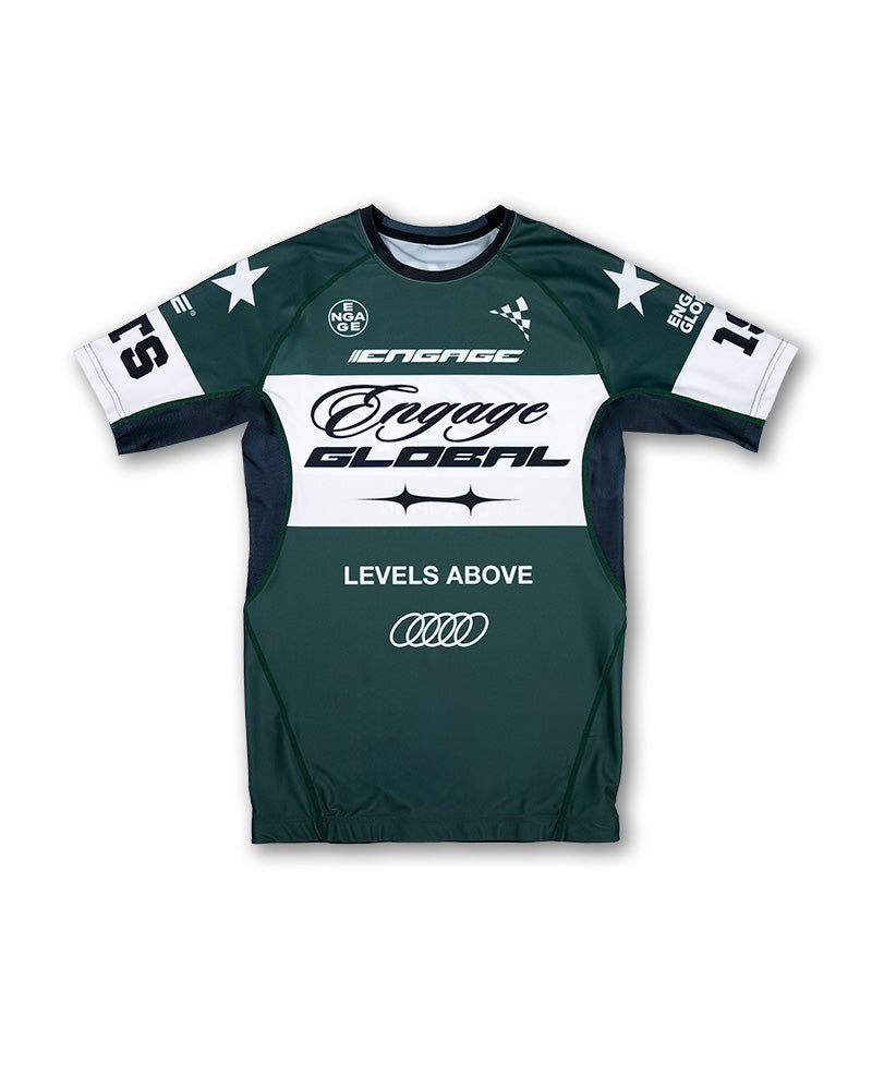 Pit Crew (Eucalypt) Short Sleeve Rash