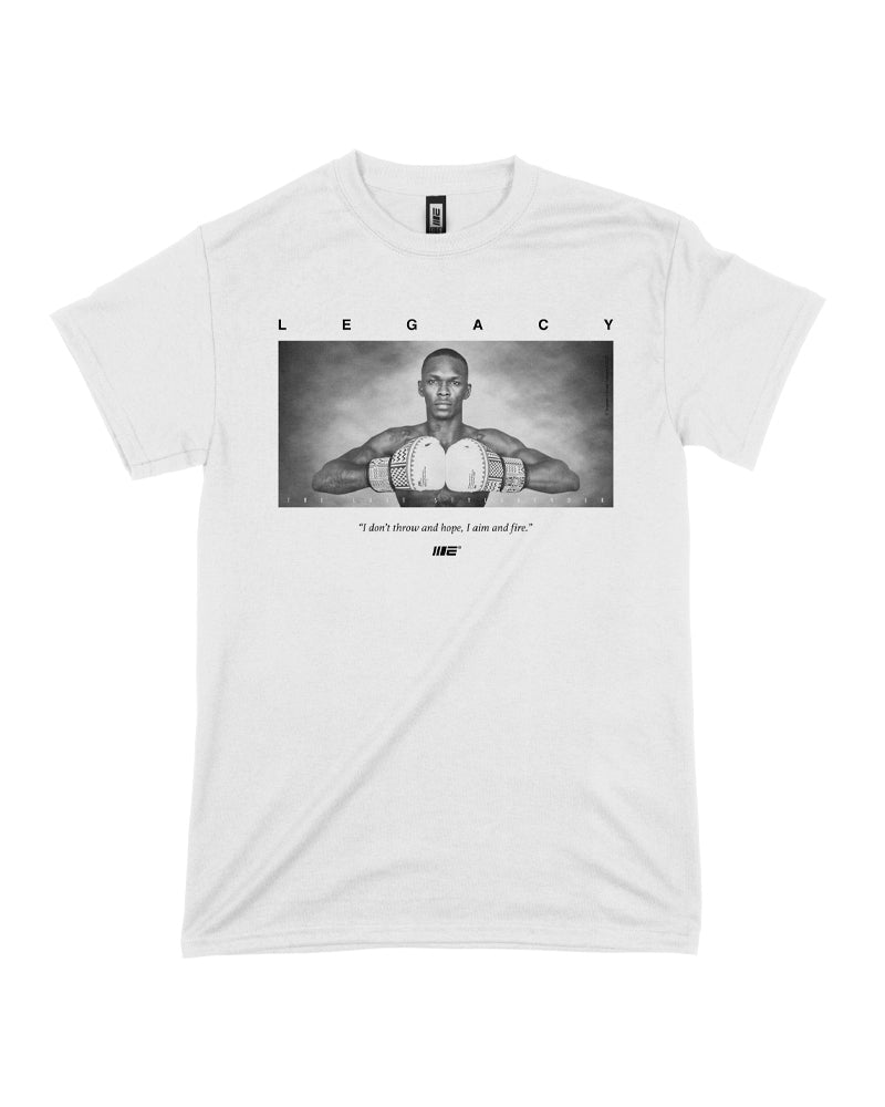 Israel Adesanya 'Legacy' T-Shirt (White)