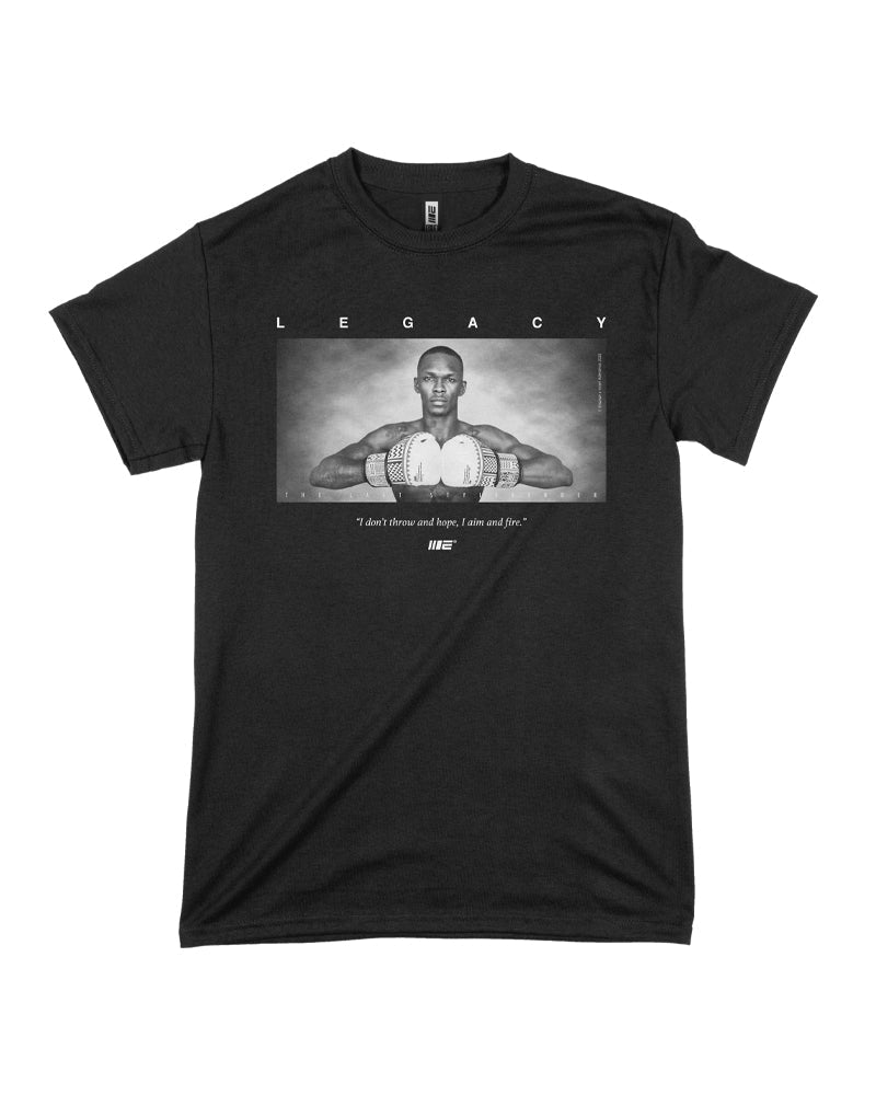 Israel Adesanya 'Legacy' T-Shirt (Black)