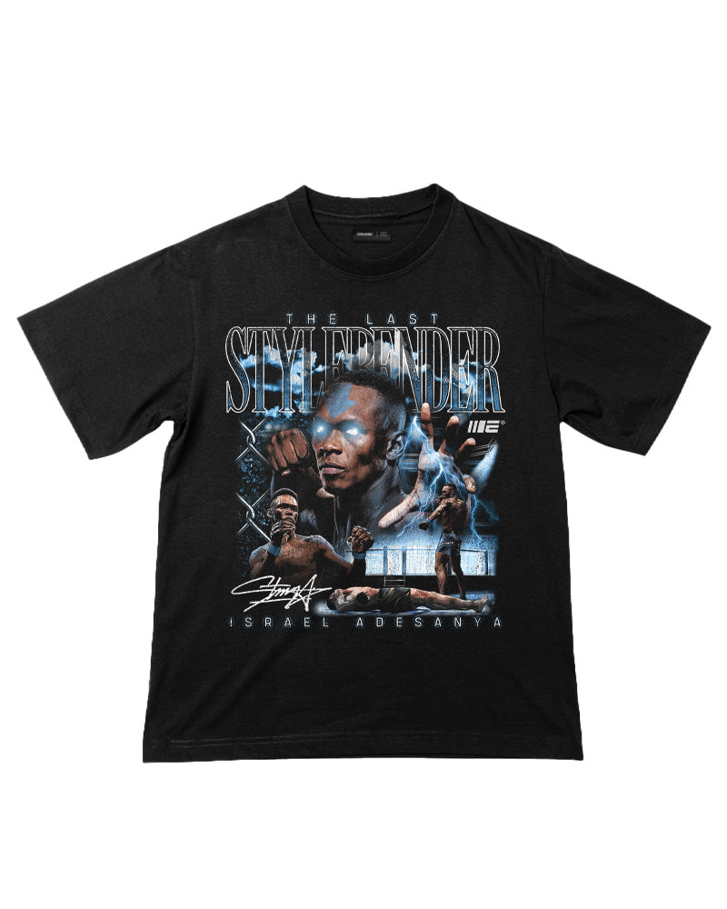 Israel Adesanya 'Stylez' Oversized Supporter T-Shirt