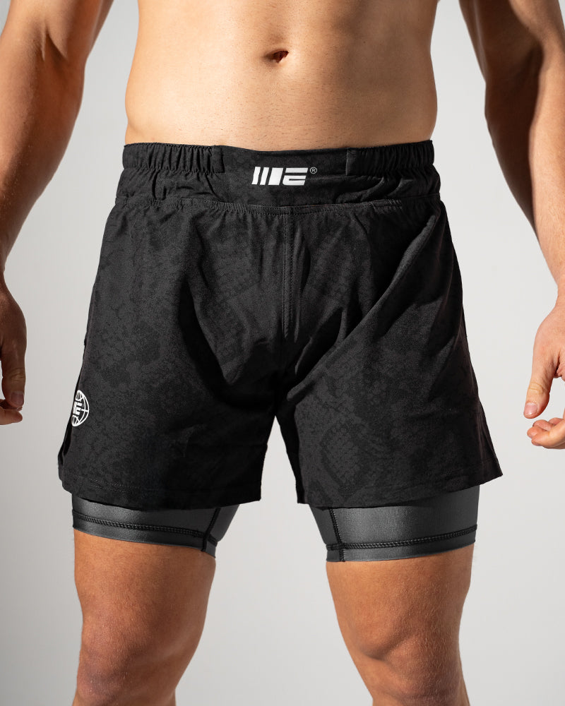 Viper (Onyx) 2-in-1 Hybrid Shorts