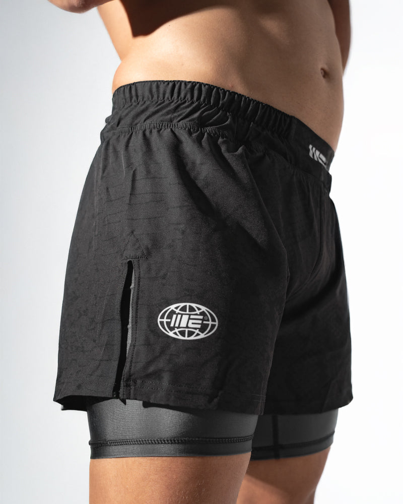 Viper (Onyx) 2-in-1 Hybrid Shorts