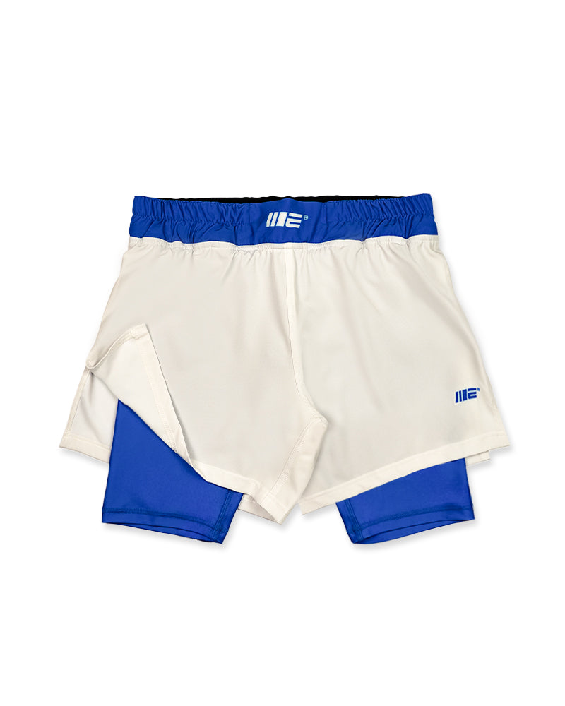 Invictus (Ivory Blue) 2-in-1 Hybrid Shorts