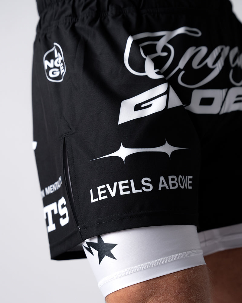 Pit Crew 2-in-1 Hybrid Shorts