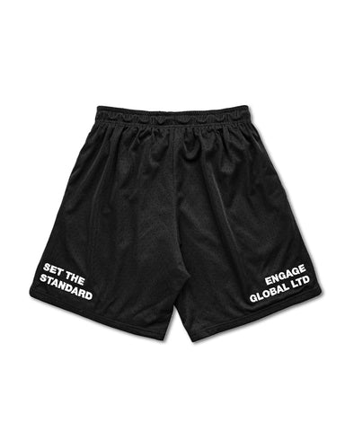 Set The Standard Mesh Shorts (Black)