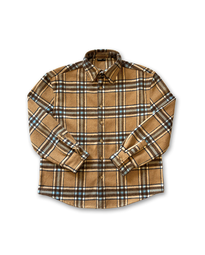 Engage Global Flannel Shirt (Brown/Blue)