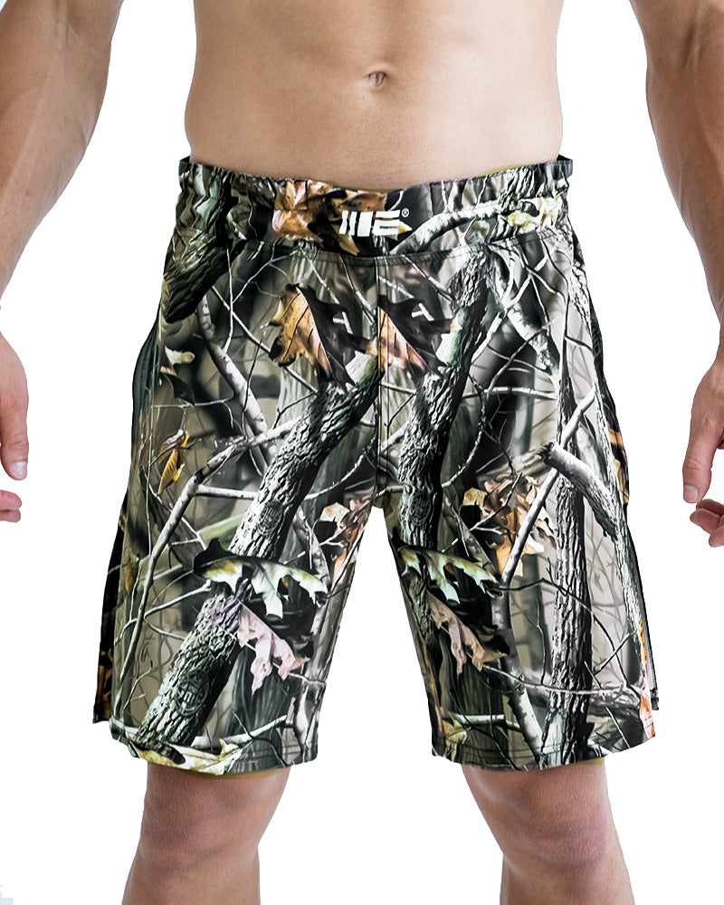 Real Camo 2-in-1 Gladiator Shorts