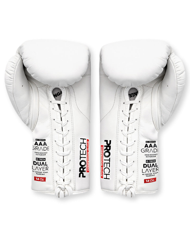 Pro-Tech Competition Boxing Gloves (Lace Up)