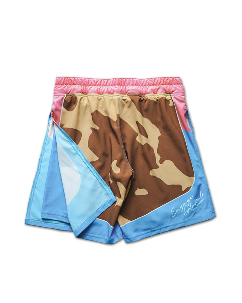 Miami Camo 2-in-1 Gladiator Shorts