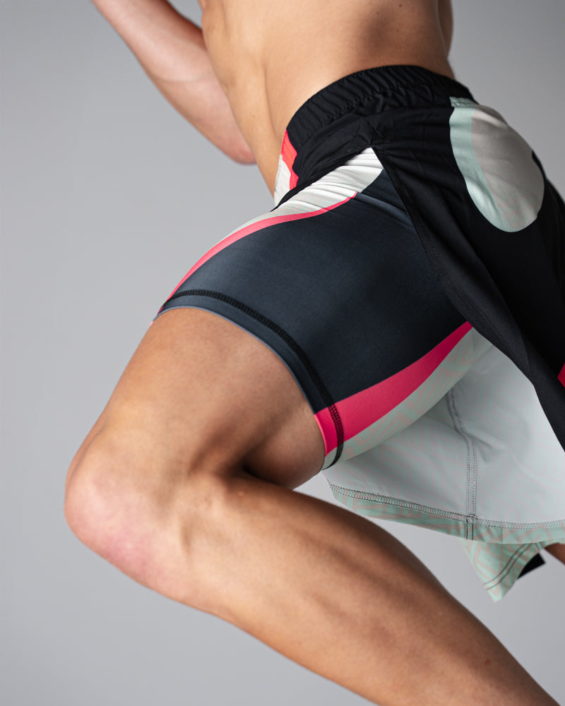 Y2K NRG 2-in-1 Gladiator Shorts