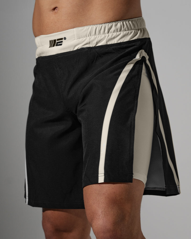 Invictus (Black) 2-in-1 Gladiator Shorts