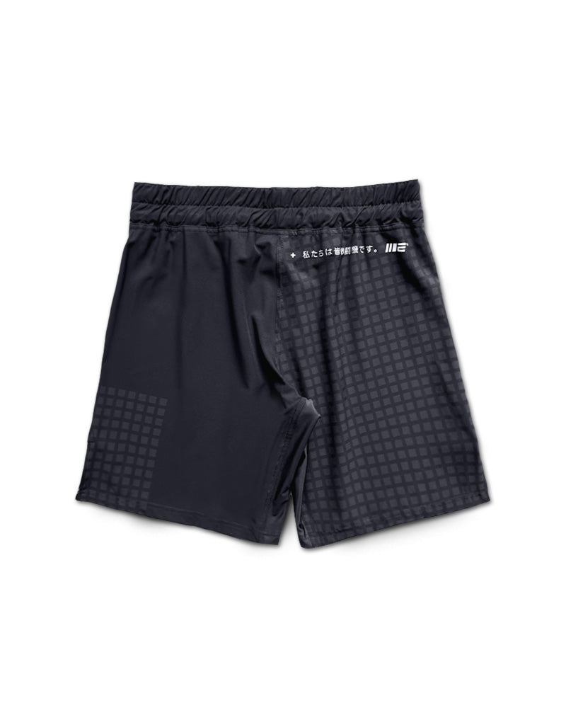 Grid Tech (Black) MMA Grappling Shorts