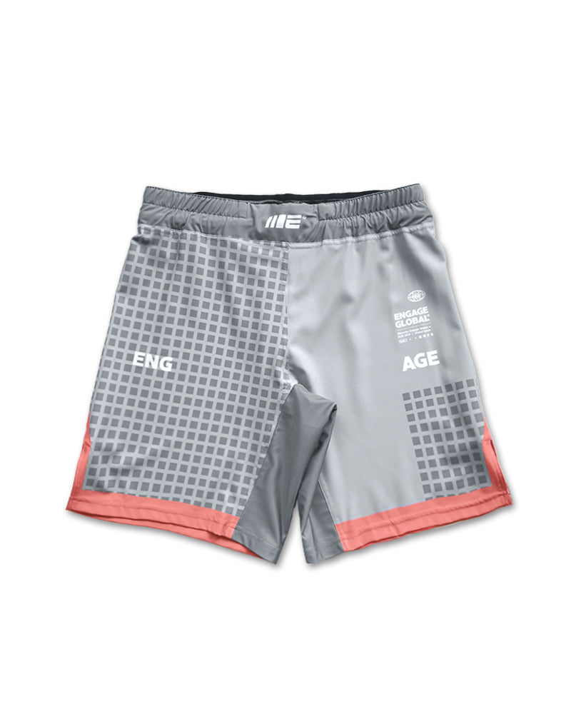 Grid Tech (Grey) MMA Grappling Shorts