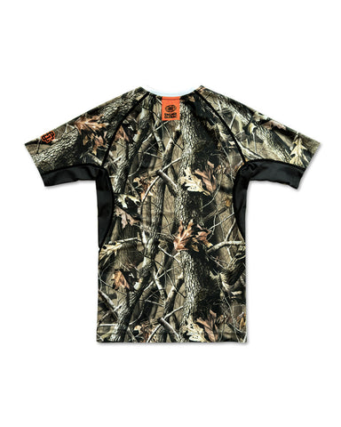 Real Camo Short Sleeve Rash Guard