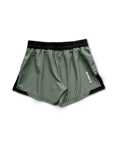 Olive Graph MMA Hybrid Shorts