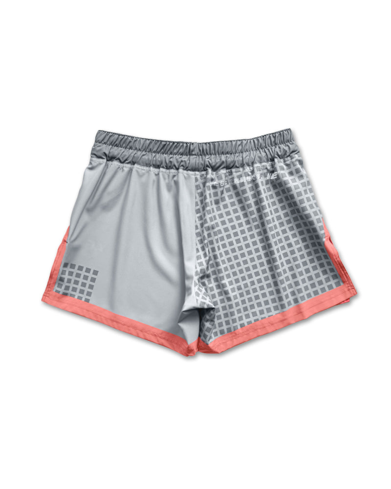 Grid Tech (Grey) MMA Hybrid Shorts