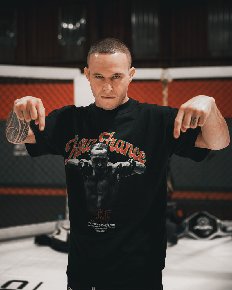 Kai Kara-France &#39;Māori Warrior&#39; T-Shirt