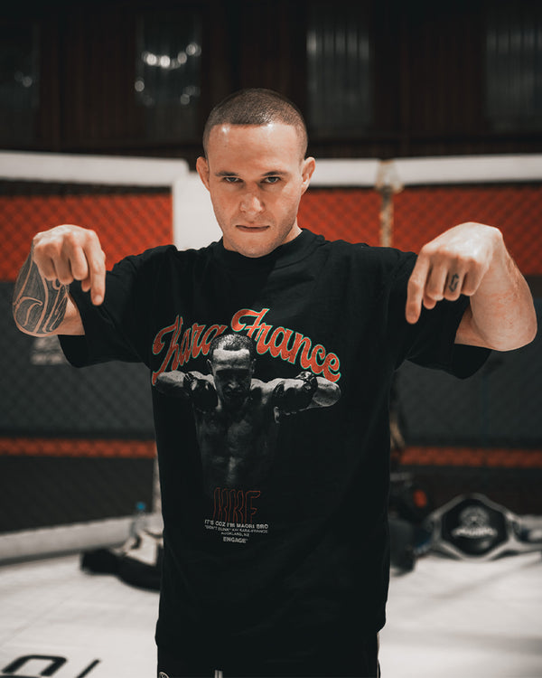 Kai Kara-France 'Māori Warrior' T-Shirt - Engage® NZ