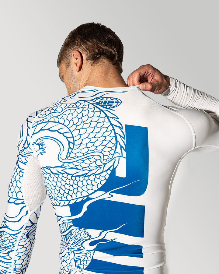 Blue Dragon Long Sleeve Rash Guard