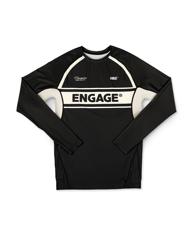 Invictus (Black) Long Sleeve Rash Guard