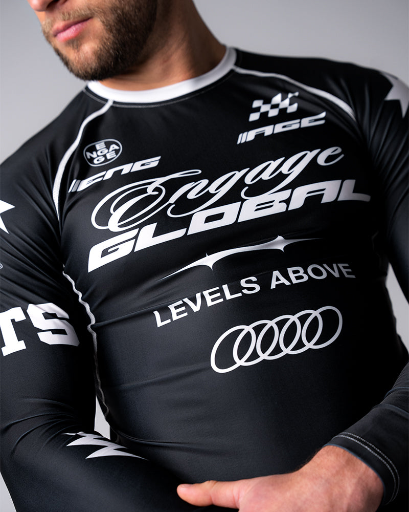 Pit Crew Long Sleeve Rash Guard