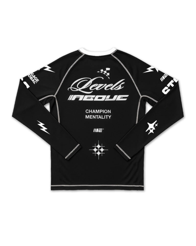Pit Crew Long Sleeve Rash Guard