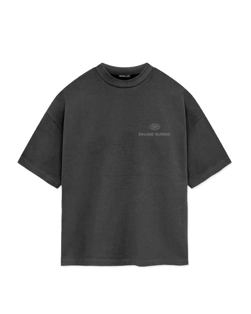 Engage Global 'Black Out' Oversized T-Shirt