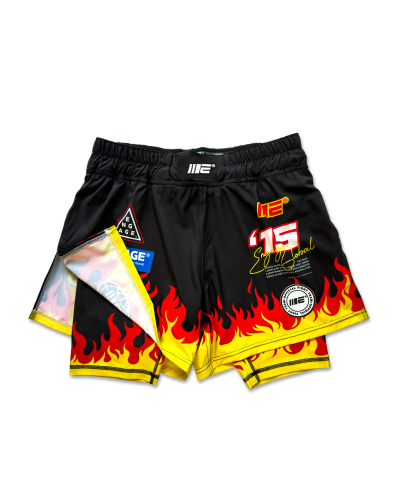 Shake n&#39; Bake 2-in-1 Fight Shorts