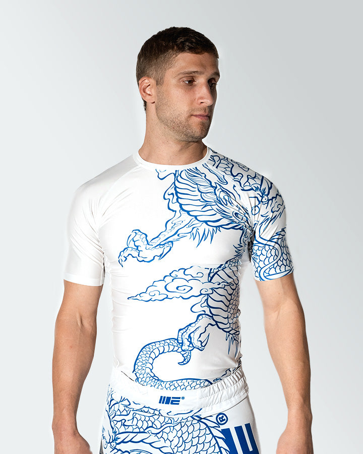 Blue Dragon Short Sleeve Rash Guard