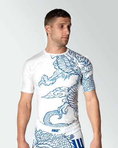 Blue Dragon Short Sleeve Rash Guard