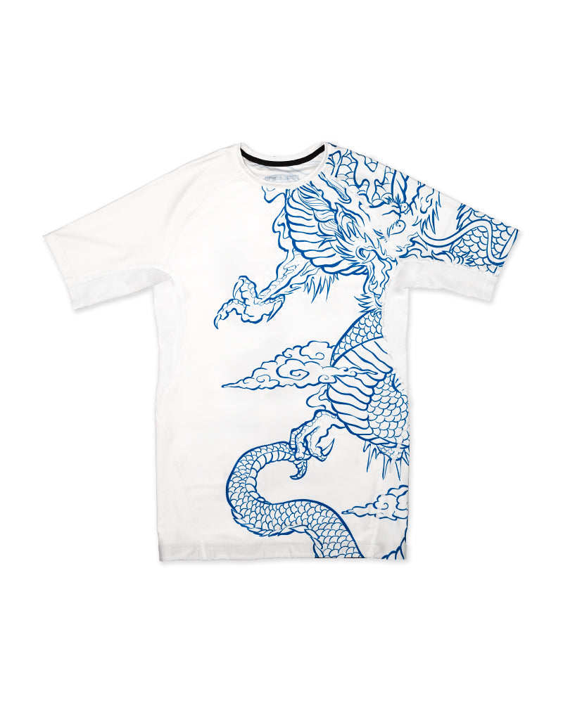 Blue Dragon Short Sleeve Rash Guard