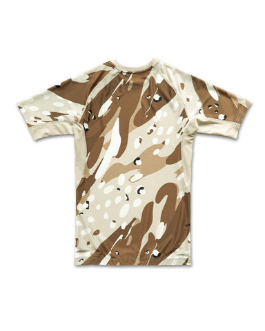 Arch Camo Short Sleeve Rash Guard