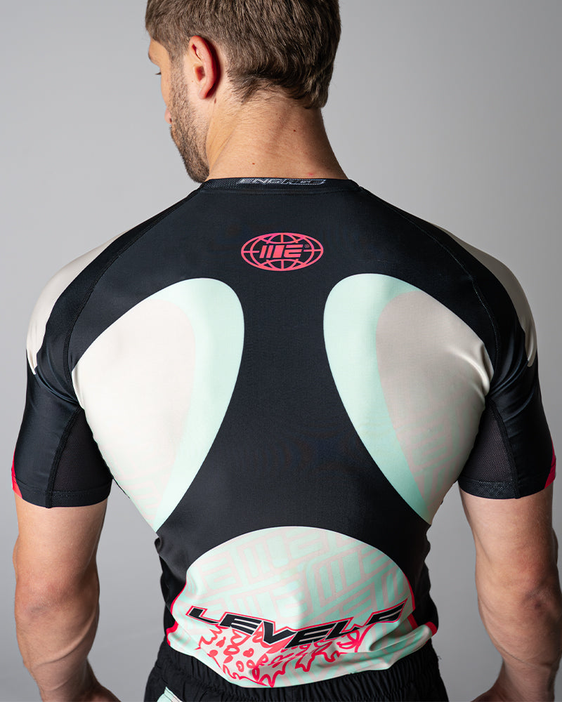 Y2K NRG Short Sleeve Rash Guard