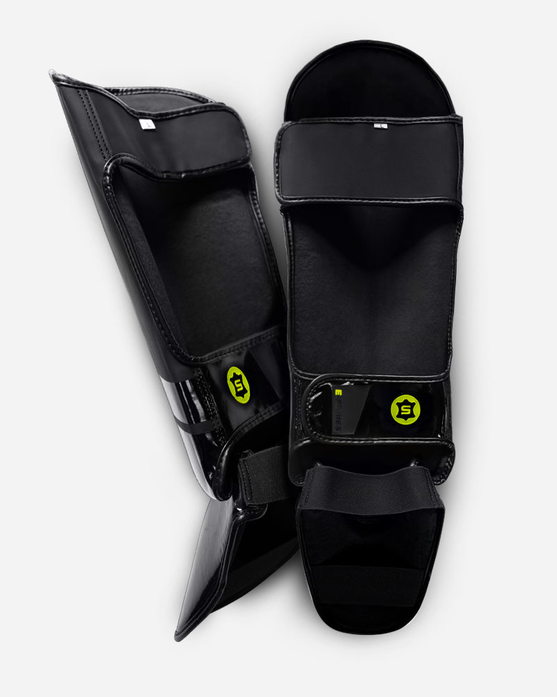 Engage E-Series Shin Guards (Black Volt)