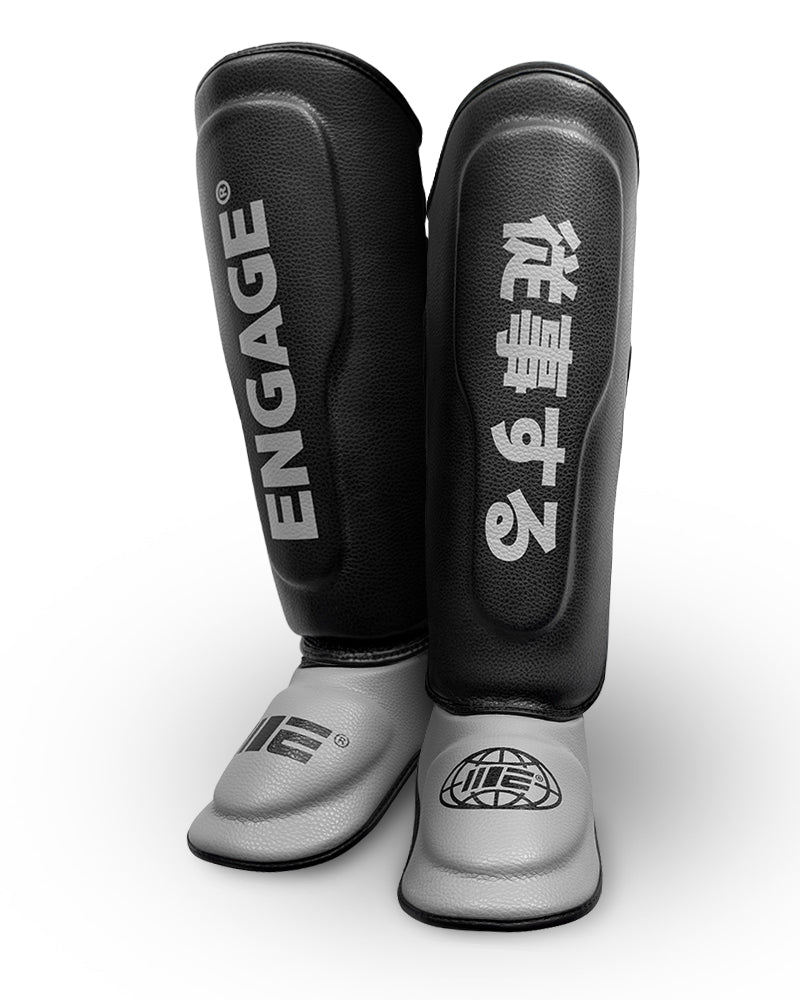 W.I.P Series Shin Guards - Oakland Grey