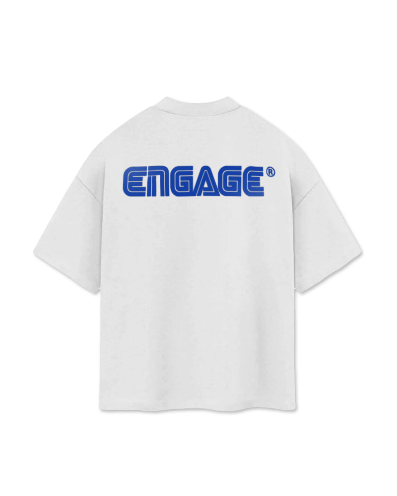 Player 1 Oversized T-Shirt (White)