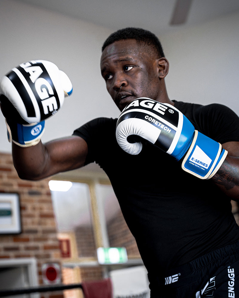 E-Series Boxing Gloves (Military Blue)