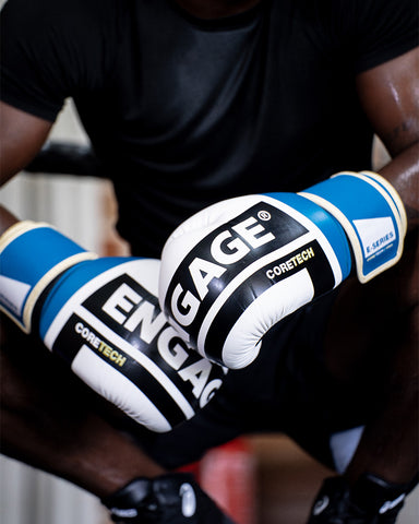 E-Series Boxing Gloves (Military Blue)