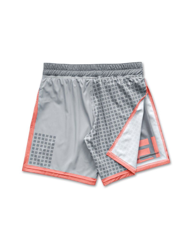 Grid Tech (Grey) 2-in-1 Gladiator Shorts