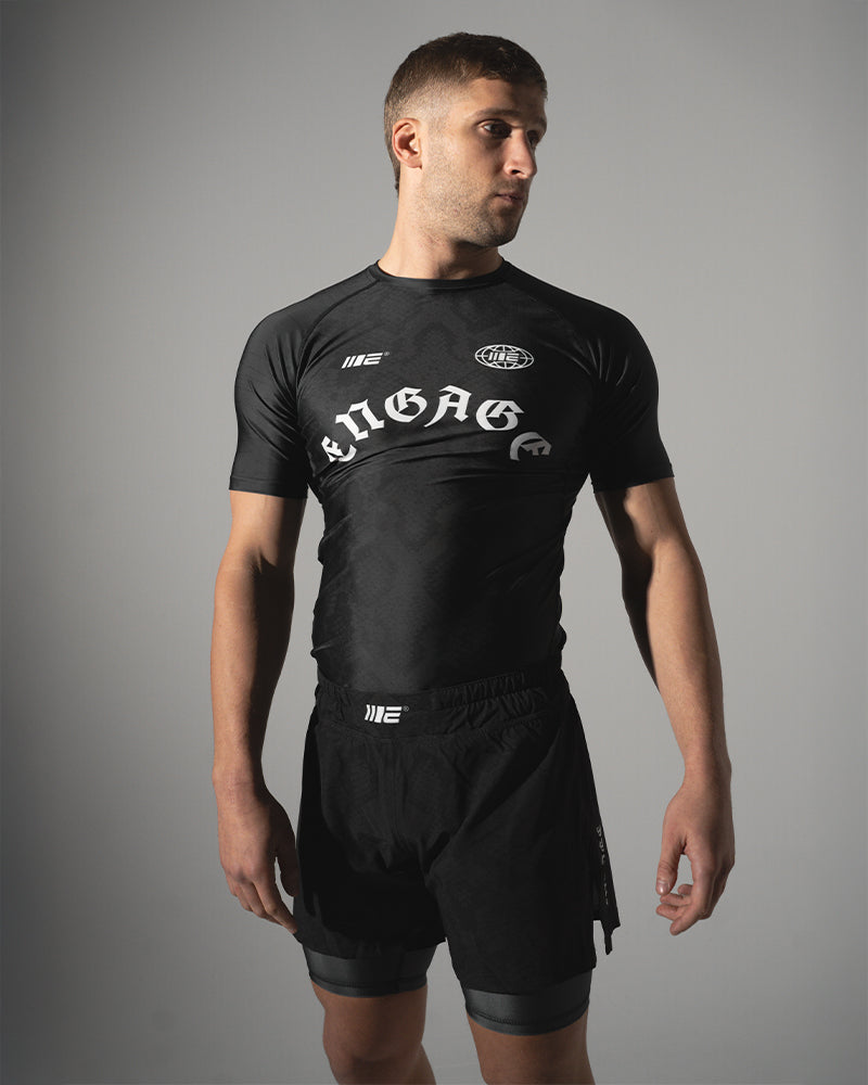 Viper (Onyx) Short Sleeve Rash Guard