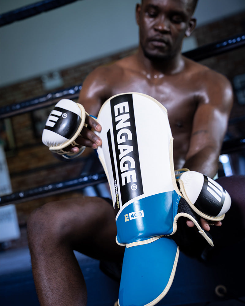 E-Series Shin Guards (Military Blue)