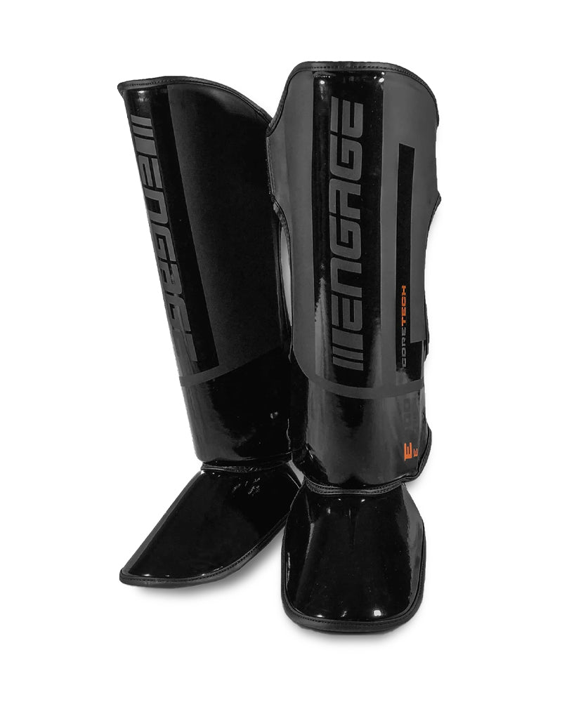 Engage E-Series Shin Guards Black