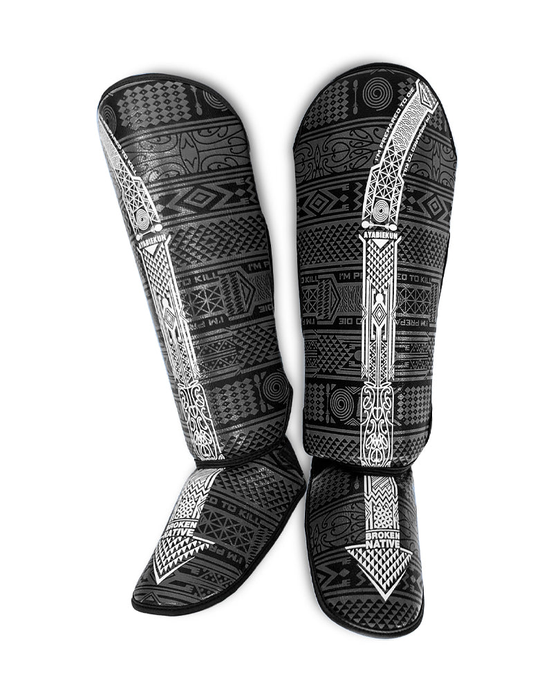 Israel Adesanya The Last Stylebender BN Shin Guards