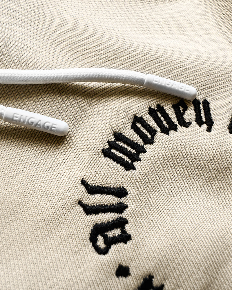 All Money In Track Shorts (Tan)