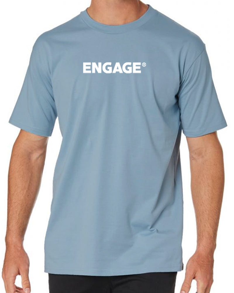 Engage Wordmark T-Shirt (Carolina Blue)