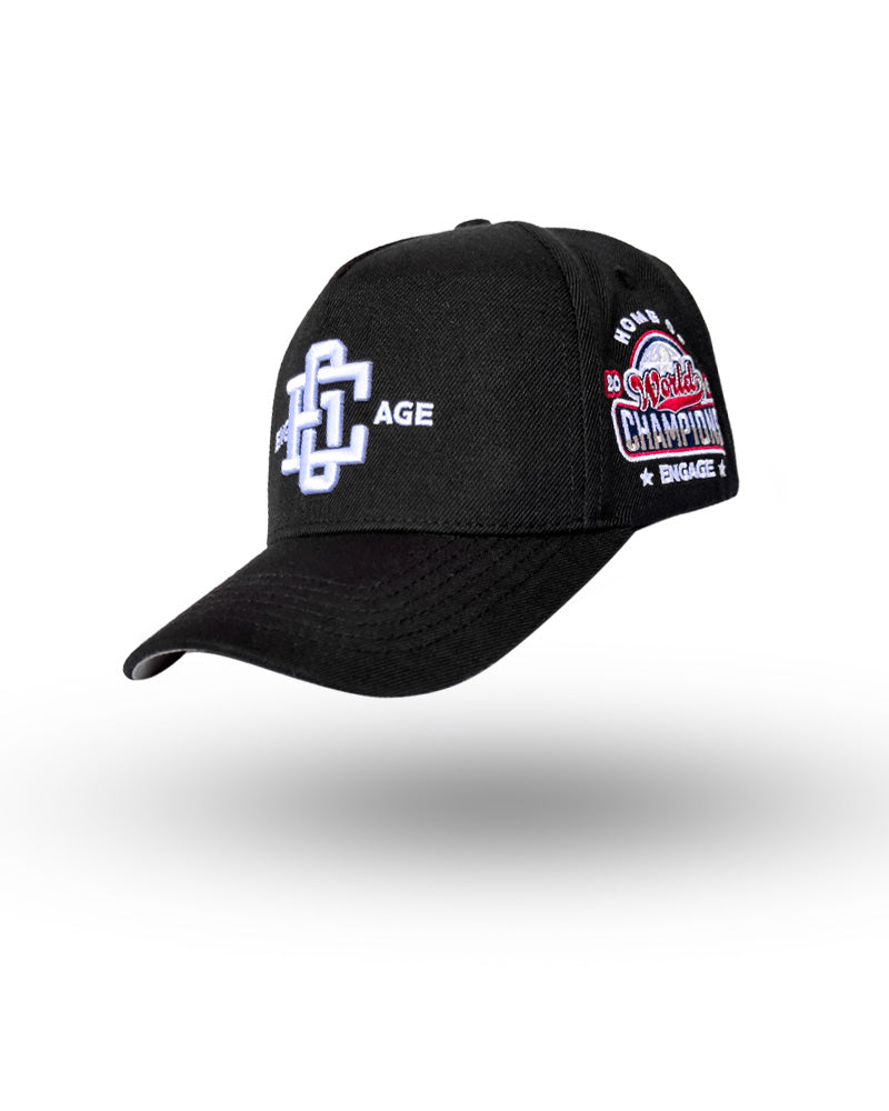 Engage Championship Snapback Hat - Black