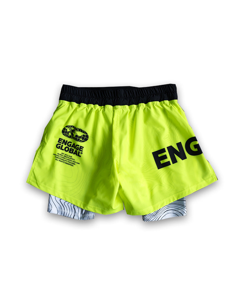 Engage Highlight 2-in-1 Fight Shorts