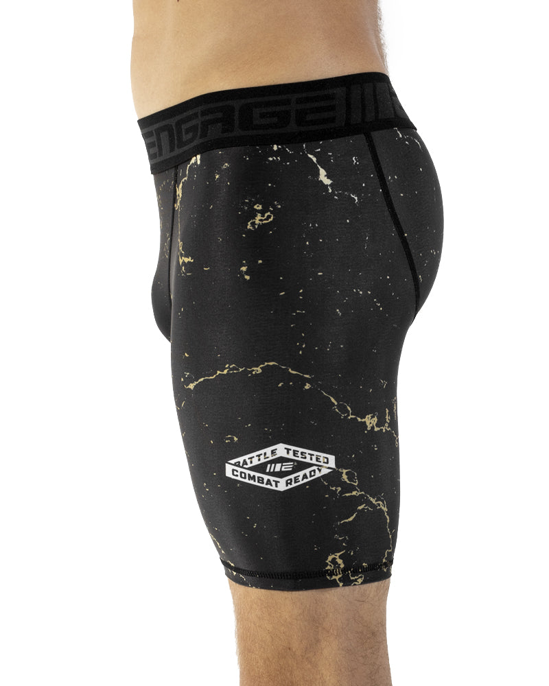 Engage Marble Compression Shorts